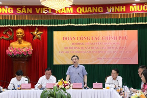 Đoàn công tác Chính phủ làm việc với tỉnh Đồng Nai, Bình Dương, Tiền Giang tháo gỡ khó khăn bất động sản