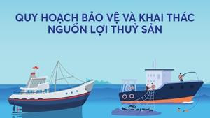 Infographics: Quy hoạch bảo vệ và khai thác nguồn lợi thủy sản