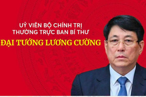 [INFOGRAPHICS] Tiểu sử đồng chí Đại tướng Lương Cường, Ủy viên Bộ Chính trị, Thường trực Ban Bí thư