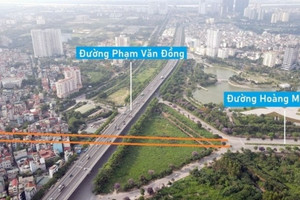 Nút giao 1.100 tỷ đồng sắp xây dựng, gỡ nút thắt ùn tắc cho 'đại bản doanh' cao ốc trục Tây Thăng Long - Vành đai 3 