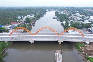 Thành phố phát triển nhất ĐBSCL thông xe 2 cầu quan trọng, bất động sản khu vực sẽ 'thăng hoa'?