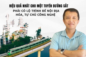 Chuyên gia giao thông: Tạo điều kiện cho các doanh nghiệp nội địa phát triển, dân sẽ có đường sắt chạy nhanh