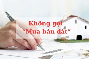 Nói 'mua bán đất' là không chính xác, đây mới là cách gọi chuẩn cho giao dịch chuyển nhượng đất đai