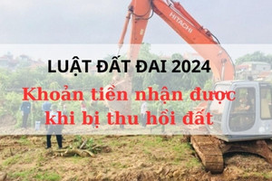 Luật Đất đai 2024: Người bị thu hồi đất có thể nhận thêm nhiều khoản đền bù