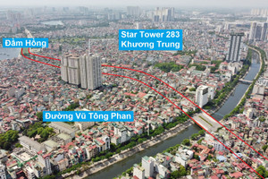 Tuyến đường hơn 2.500 tỷ đồng đi qua khu đô thị Vinhomes Royal City sẽ là 'chìa khóa' giải quyết ách tắc giao thông của quận nội thành Hà Nội