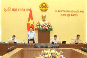 Ngày 11/6, khai mạc Phiên họp thứ 34 Ủy ban Thường vụ Quốc hội