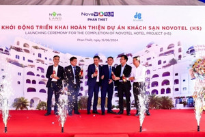 Novaland (NVL) và Hòa Bình (HBC) triển khai hoàn thiện khách sạn Novotel tại dự án NovaWorld Phan Thiet