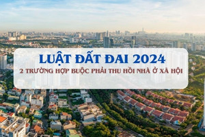 3 trường hợp bị thu hồi nhà ở xã hội theo Luật Đất đai 2024