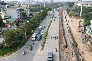 Tuyến đường 'huyết mạch' cửa ngõ Tây Bắc Thủ đô Hà Nội sẽ lùi thời điểm thông xe