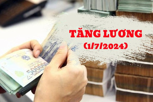 Điểm lại 14 lần tăng lương, 1/7/2024 là đợt tăng cao nhất trong lịch sử