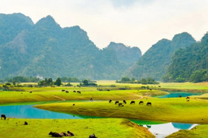 Mùa hè đi biển quá đông đúc, hãy xách balo lên 'Mông Cổ thu nhỏ' chỉ cách Hà Nội 120km