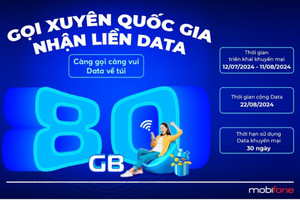 Gọi thoại quốc tế dễ dàng, nhận liền data miễn phí