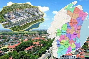 Huyện có 25km đường biển của xứ Nghệ được 'chắp thêm đôi cánh' lên thị xã bằng KĐT hiện đại, quy mô