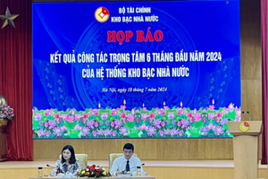 Thu ngân sách 6 tháng đầu năm đạt trên 1 triệu tỷ đồng