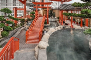 Có gì trong tổ hợp khoáng nóng Mori onsen cách hồ Hoàn Kiếm 14km?