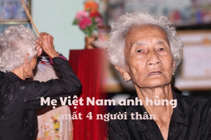 Chuyện về gia đình có 3 Mẹ Việt Nam anh hùng: Chứng kiến người lớn trong nhà hy sinh gần hết chỉ trong 4 năm, khắp phòng treo toàn huân huy chương kháng chiến