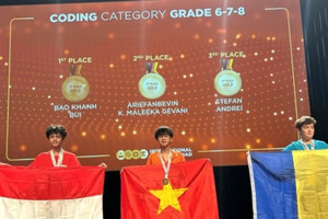 'Thần đồng' Tin học Việt Nam 13 tuổi vô địch Tin học Olympic STEM quốc tế với điểm tuyệt đối, 'quét sạch' đề thi chỉ trong 1/2 thời gian