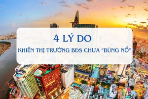 Điểm mặt 4 lý do khiến thị trường BĐS vẫn chưa thể 'bùng nổ' trong năm 2024