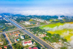 Kênh đào bằng máy đầu tiên từng lớn bậc nhất Việt Nam dài 45km, là tuyến 'thủy lộ' huyết mạch chở lúa gạo suốt trăm năm