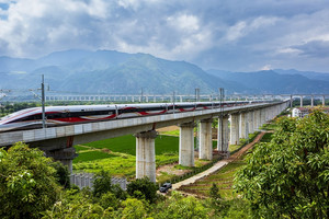 Láng giềng Việt Nam khai trương tuyến đường sắt cao tốc mới: Vận tốc 350km/giờ, kết nối hai thành phố kinh tế hàng đầu đất nước