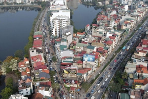 Sắp hoàn thành sửa sang 2 tuyến đường ùn tắc bậc nhất quận Tây Hồ (Hà Nội) sau 4 năm khởi công