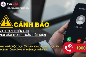 Cảnh báo mạo danh nhân viên Điện lực yêu cầu thanh toán tiền điện vào tài khoản cá nhân