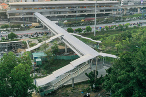 Những cây cầu vắt ngang đường nối ga metro Bến Thành - Suối Tiên