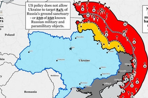 Hàng trăm cơ sở của Nga nằm trong tầm bắn tên lửa Mỹ cấp cho Ukraine