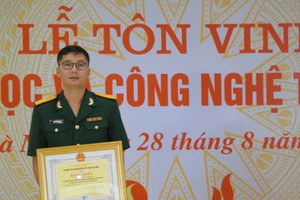 Tiến sĩ 39 tuổi trẻ nhất Việt Nam được tôn vinh Trí thức khoa học, công nghệ tiêu biểu 2024, chủ trì thành công tám đề tài cấp bộ