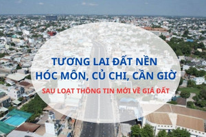 Tương lai đất nền Hóc Môn, Củ Chi, Cần Giờ ra sao giữa bối cảnh mới về giá đất?