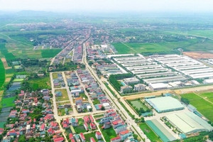 Huyện đầu tiên tỉnh Thanh Hóa đạt chuẩn nông thôn mới đấu giá gần 100 lô đất xuyên dịp nghỉ Quốc Khánh