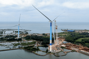 Láng giềng Việt Nam hoàn tất lắp đặt turbine gió ngoài khơi công suất lớn nhất thế giới, đủ cung cấp điện cho 96.000 hộ gia đình trong 1 năm