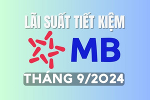 Lãi suất tiết kiệm MBBank mới nhất tháng 9/2024