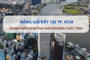 HoREA đề xuất phương thức tính Bảng giá đất mới tại TP. HCM