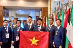 100% thí sinh của Đội tuyển quốc gia Việt Nam đều đoạt huy chương tại kỳ thi Olympic Tin học quốc tế