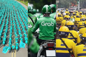 Grab đang mất thị phần vào các hãng xe Việt