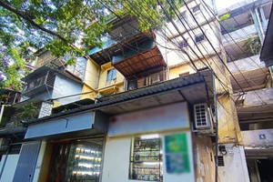 Giá nhà tập thể cũ tại Hà Nội tăng mạnh, có khu vực lên đến 100 triệu đồng/m2