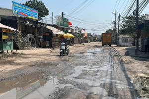 Tuyến giao thông chính đi qua 2 khu phố tại ‘siêu phường’ của TP. Biên Hòa được chi 40 tỷ để nâng cấp