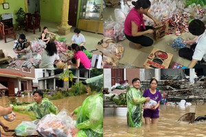 Ấm áp tình người giữa những ngày bão gió: Nhiều mạnh thường quân, đội hỗ trợ xuyên đêm vượt mưa lớn ứng cứu Thái Nguyên