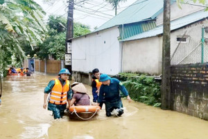 Cảnh báo lũ quét tại Phú Thọ