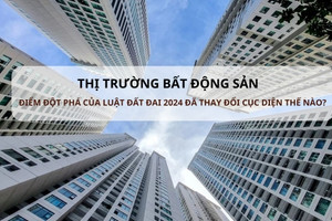 Đột phá mới nào trong Luật Đất đai 2024 đang dần thay đổi cục diện của thị trường bất động sản?