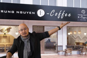 Ông Đặng Lê Nguyên Vũ ra mắt mô hình nhượng quyền Trung Nguyên E-Coffee phiên bản mới, hỗ trợ cửa hàng từ 65 triệu đồng