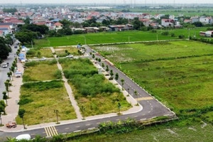 Huyện Thanh Oai đấu giá 58 thửa đất trong tháng 10, khởi điểm 5,3 triệu đồng/m2