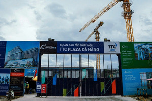 Cập nhật tiến độ dự án cao ốc xây dựng trên đất 'kim cương' Đà Nẵng của TTC Land (SCR) và Coteccons (CTD)