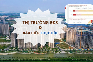 Lộ dấu hiệu đảo chiều, thị trường bất động sản đang dần hồi phục