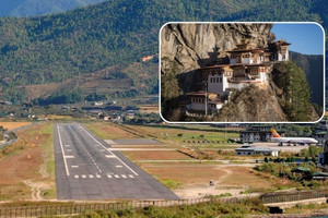 Sân bay khó hạ cánh bậc nhất thế giới: Nằm bên dưới dãy Himalaya, đóng cửa ban đêm, phi công phải qua khóa huấn luyện đặc biệt