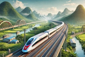 Đường sắt tốc độ cao 350km/h đi qua 20 tỉnh thành, nối hai đô thị đặc biệt của Việt Nam cần thẳng nhất có thể, 'gặp núi qua núi, gặp sông bắc cầu'