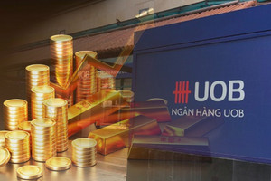 Ngân hàng UOB dự báo sốc về giá vàng