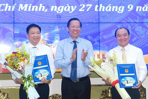 TPHCM bổ nhiệm, điều động hàng loạt cán bộ chủ chốt