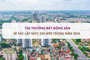 Đi qua chu kỳ biến động, thị trường BĐS được kỳ vọng sẽ xác lập mức giá mới